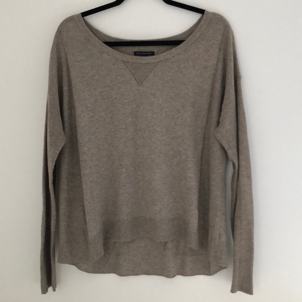 Tan American Eagle Sweater